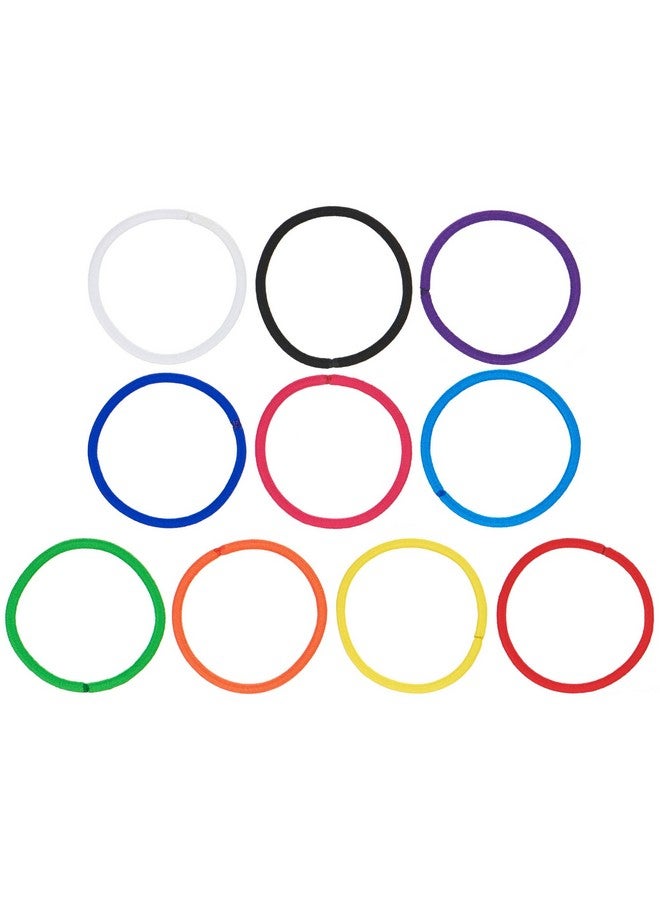 إكسبريشنز ربطات شعر إكسبريشنز، 216 قطعة، عبوة اقتصادية بألوان زاهية 4 مم، بدون حاملات معدنية لذيل الحصان، للشعر الكثيف والمجعد وجميع أنواع الشعر - Image 2