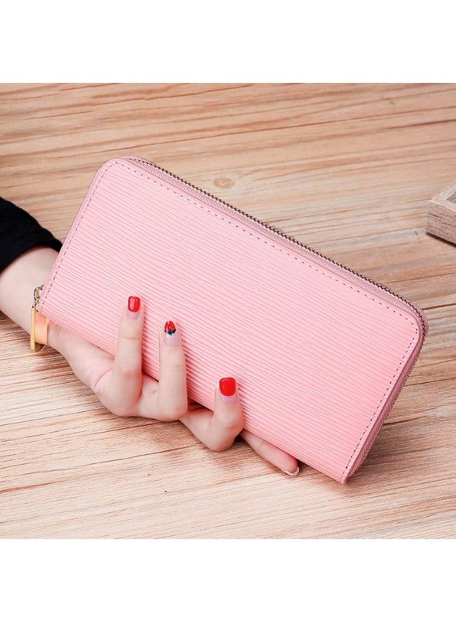 Mark Fairwhale New Water Ripple Long Leather Wallet 