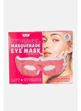 Hydrogel Masquerade Eye Mask, Pink