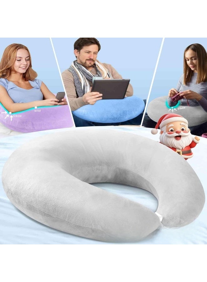 NIBEMINENT ErgoFlex Pro Support Pillow: Multi-Position Arm & Back Rest for Reading, Gaming, Maternity Care & Post-Op Recovery for Gamers/Office Workers/Expectant Mothers - Image 5