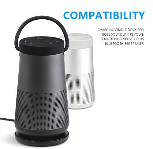 WZHENB Charging Cradle Charger for Bose Soundlink Revolve/Soundlink Revolve+ (Series II) Revolve Plus/Plus 2 Speaker Charging Dock Replacement Charger Base - Image 4