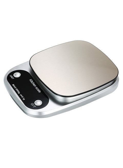 High Precision Digital Scale with Waterproof Surface 5kg/0.1g Portable Kitchen Scale Baking Scale