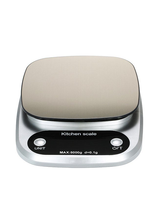 Generic - High Precision Digital Scale with Waterproof Surface 5kg/0.1g Portable Kitchen Scale Baking Scale - Image 1