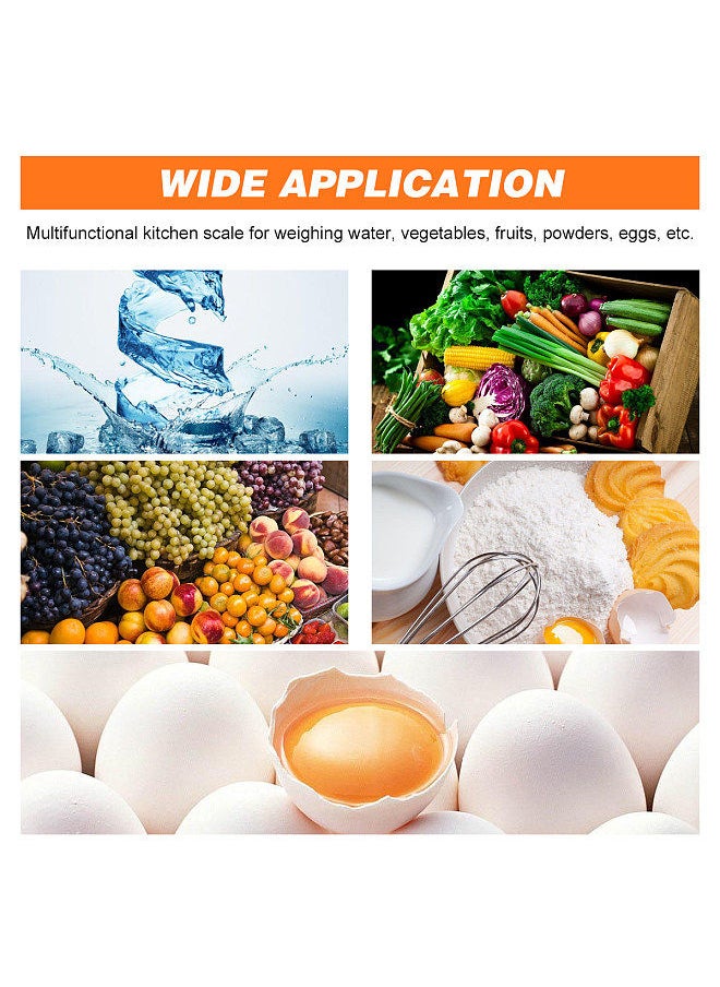 Generic - High Precision Digital Scale with Waterproof Surface 5kg/0.1g Portable Kitchen Scale Baking Scale - Image 1
