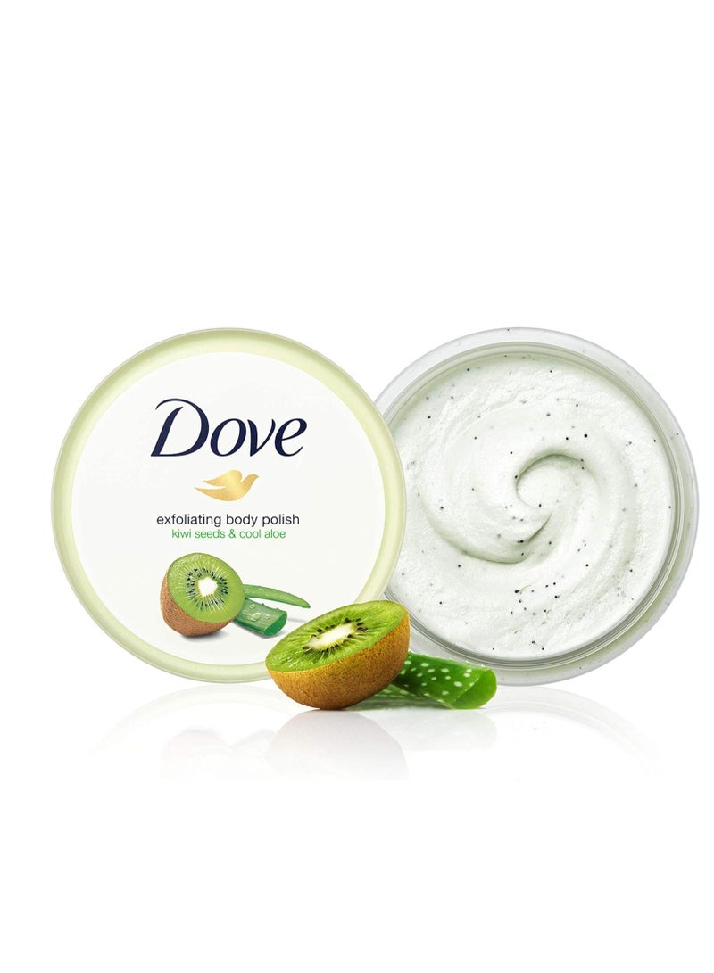 دوف مقشر الجسم ببذور الكيوي والصبار المنعش 298 جرام - Image 3