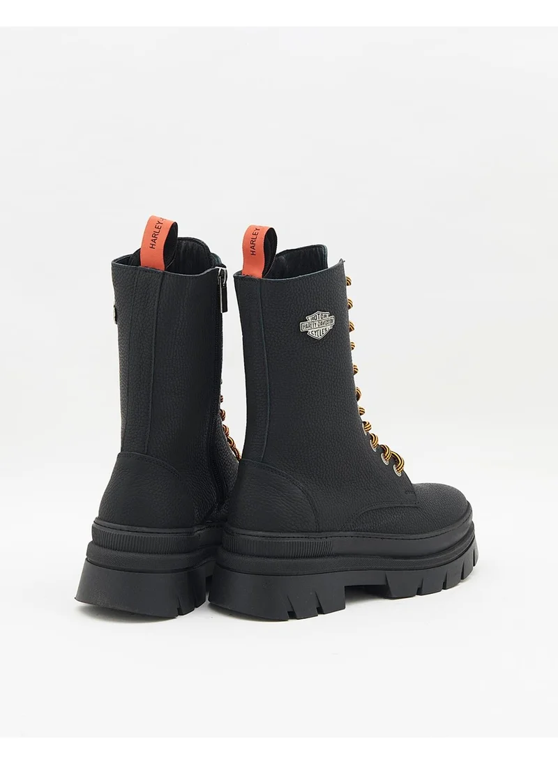 هارلي ديفيدسون Harley-Davidson Brigett Women's Black Boots 021Z100661-B14-G8