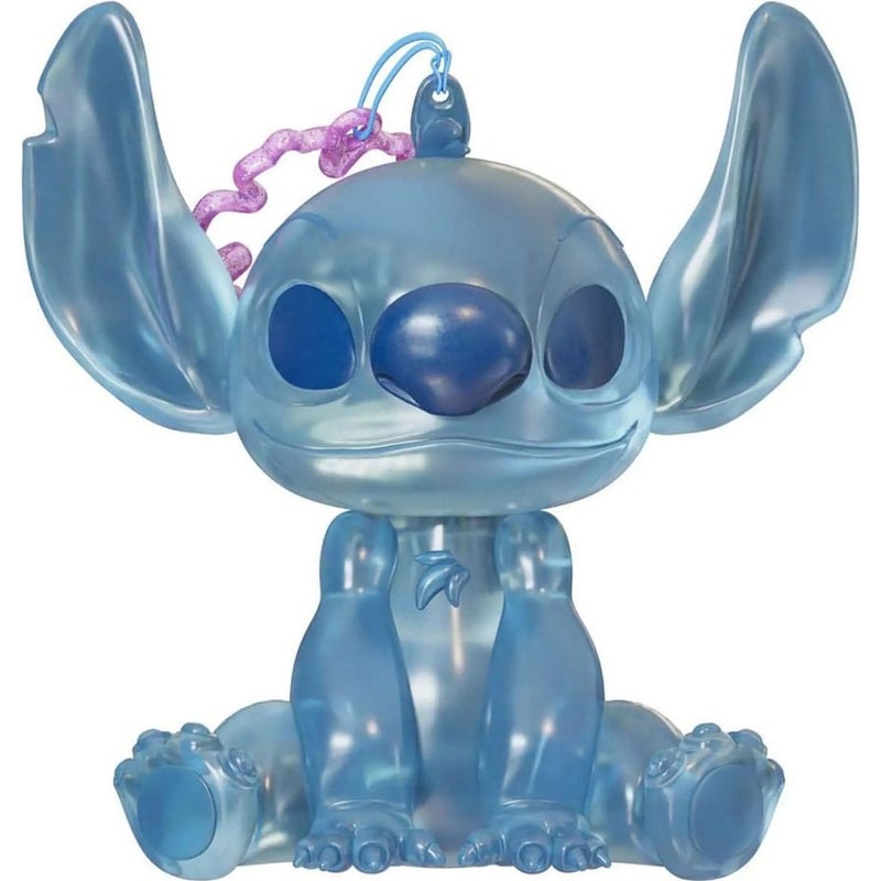 Eolo - Stitch Squishy Friends 12 cm with Keychain - Translucent - SQT902ST-1 - Image 1