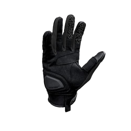 Raida Drift Motorcycle Riding Gloves | Scaphoid Shieldã¢€ž¢ Palm Slider | 3D Air Mesh | Smartphone Touchscreen Compatibility (M, Black), Cycling, Spandex - Image 2