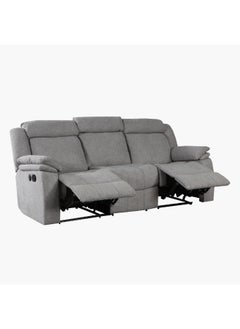 Home Box Hilton 3-Seater Fabric Recliner With 2-Cupholder Dropdown Table And Usb Port 210 X 99 X 94 Cm  - Image 2