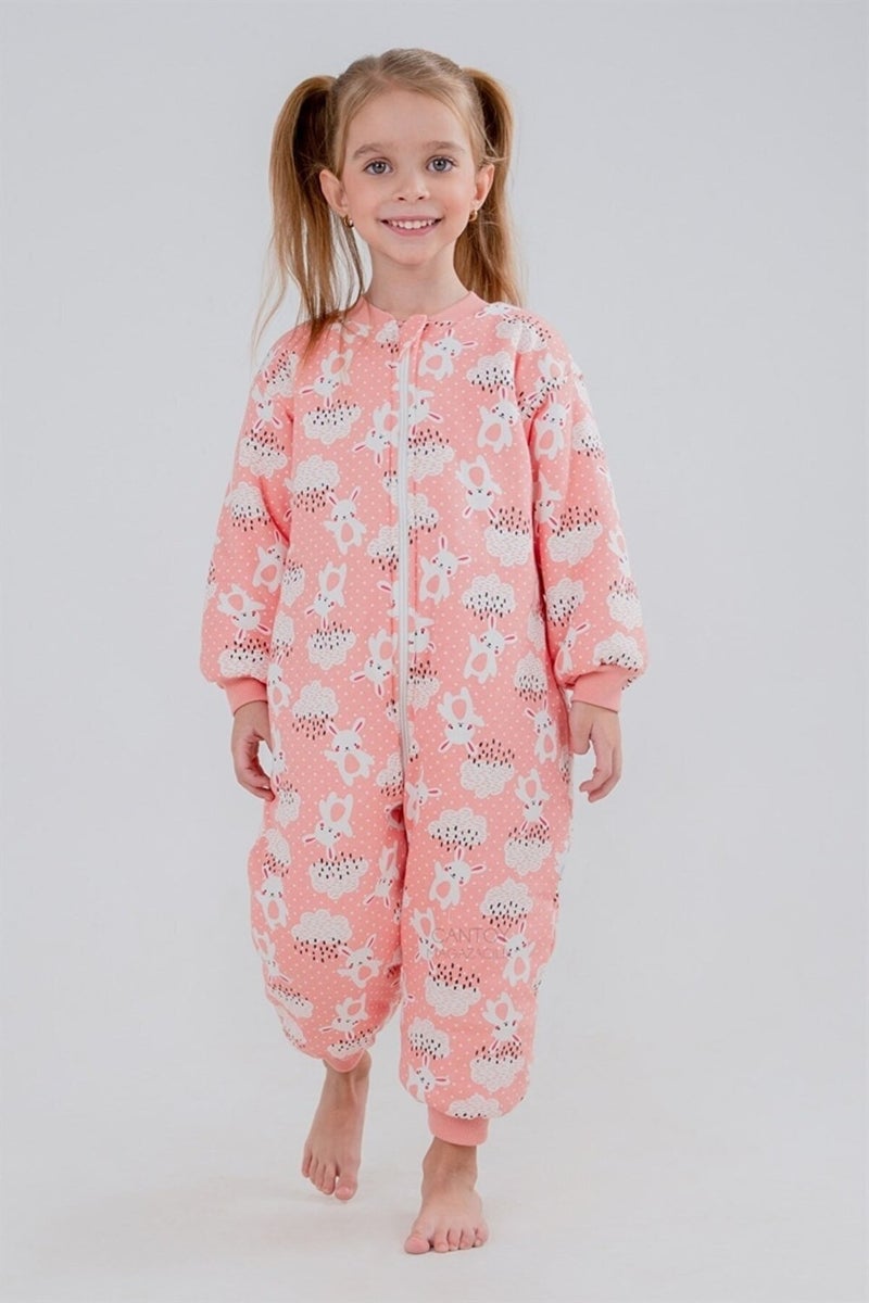 Cantoy Girls Boys Thick Fiber Filled 2.5 Tog Patterned Sleeping Bag  - Image 1
