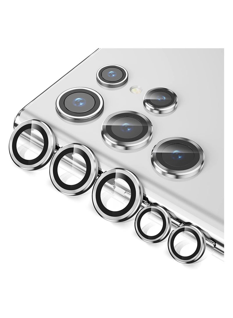 ELTRAZONE Camera Lens Protector Compatible with Samsung Galaxy S22 Ultra (2022), Scratch-Resistant Ultra-Thin Tempered Glass with Aluminum Edge - Image 1