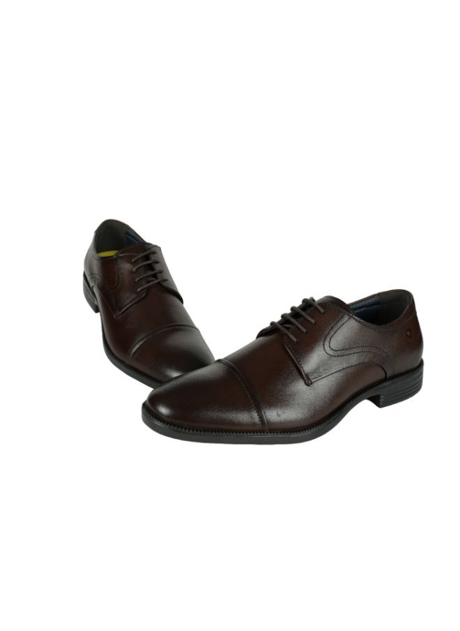DEMOCRATA 032-166 Democrata Mens Formal Shoes 282205-002 Tobacco  - Image 2
