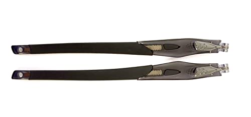 NicelyFit Temples Arms Legs for Crosslink Pro Sweep Range XL Eyeglass Glass Frames OX8027 OX8029 OX8031 OX8033 OX8040 OX8044 OX8067 OX8118 OX8090 OX3127 OX3220 OX3221 etc. Pewter 140mm (Black) - Image 4