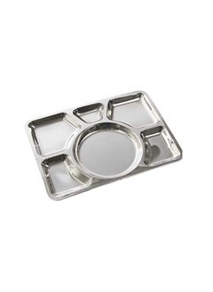 555 Mess Tray Silver 40cm  - Image 2