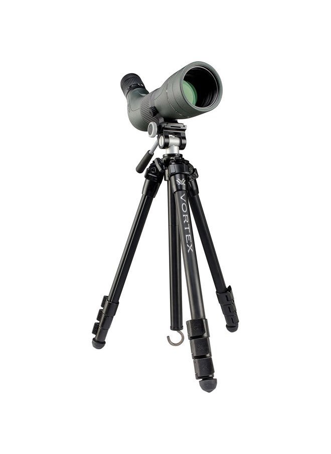 VORTEX Optics Mountain Pass Tripod Kit | Aluminum Tripod & Pan Head  - Image 3