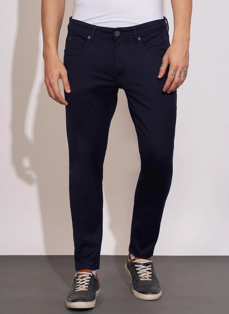 Being Human NAVY Men Regular Fit Mid-Rise Jeans for Men | Best Price UAE