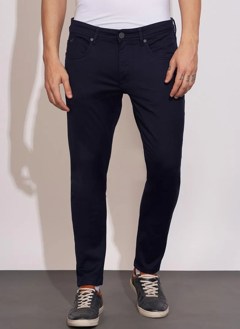 Men Regular Fit Mid-Rise Jeans