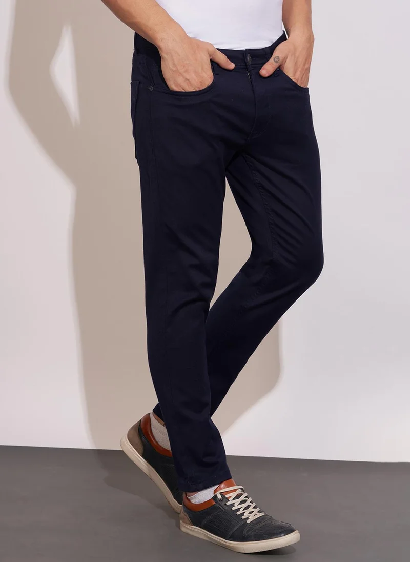 Being Human NAVY Men Regular Fit Mid-Rise Jeans for Men | Best Price UAE