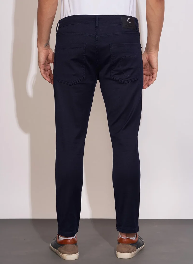 Being Human NAVY Men Regular Fit Mid-Rise Jeans for Men | Best Price UAE