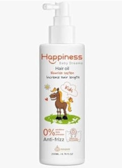 HAPPINESS Happiness Baby Hair Oil With Natural Oils 200Ml 