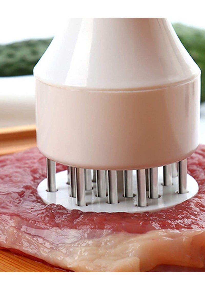 Generic Stainless Steel Meat Tenderizer Needle Tool, Manual Steak Mallet for Chicken, Fish and More, Perfect Kitchen Cooking Gadget  - Image 3