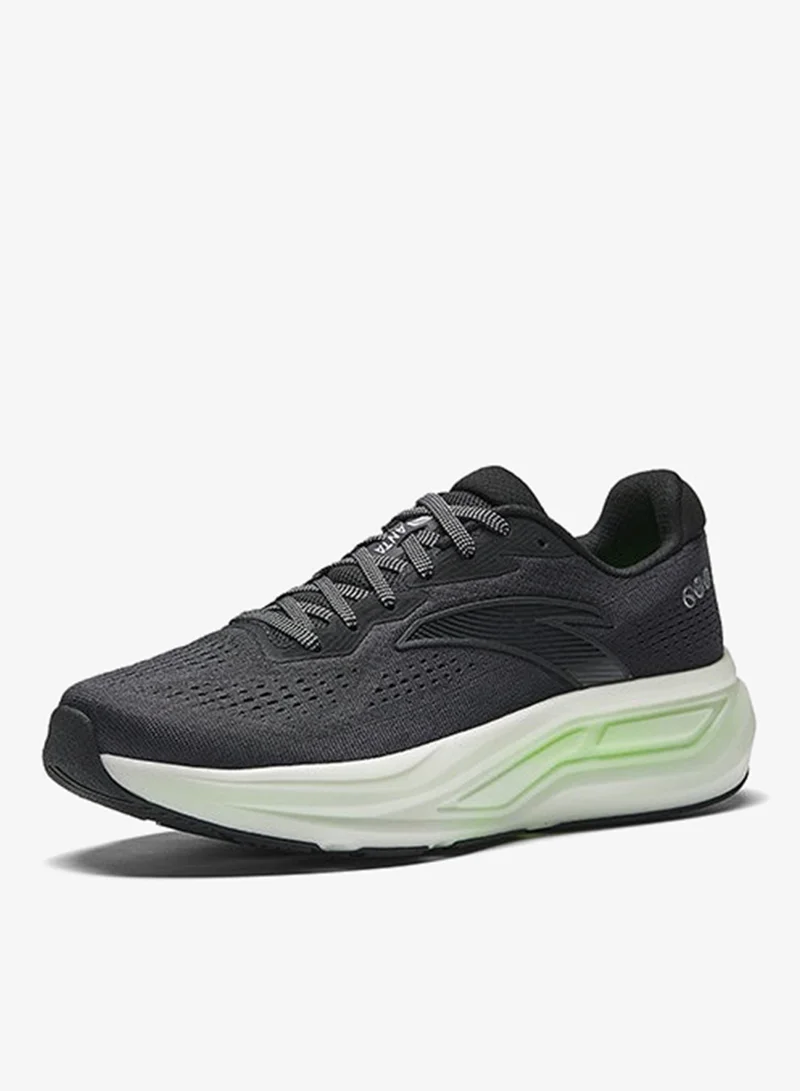 ANTA Tron 6 | Nitrogen technology running shoes mesh breathable shock-absorbing casual commutin shoes Black