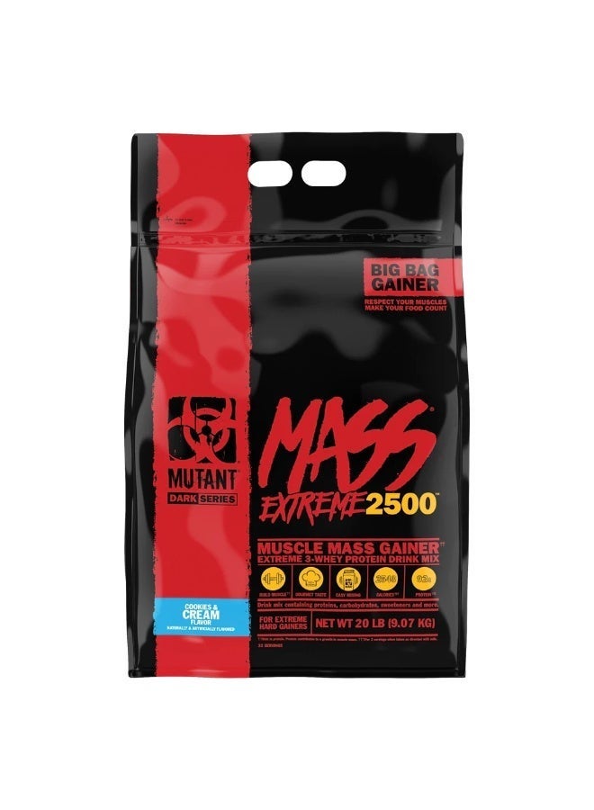 ميوتانت ماس إكستريم 2500 بسكويت وكريمة 20 رطل - Image 3