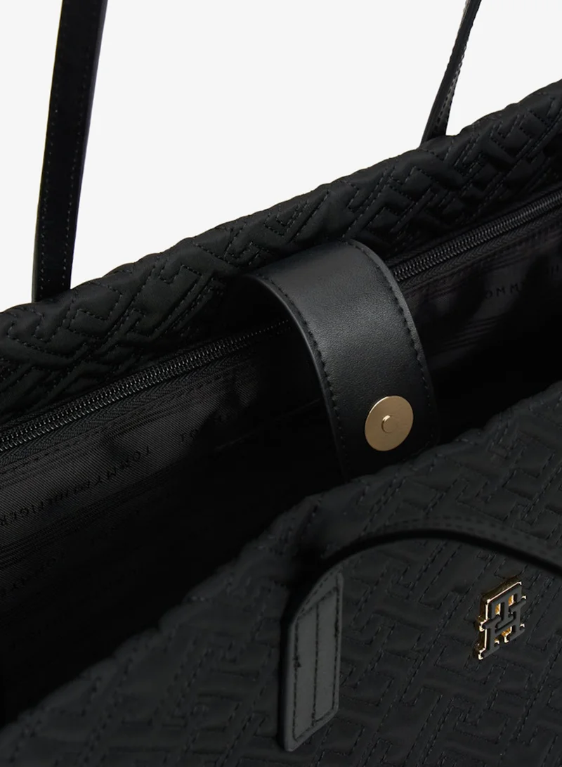 TOMMY HILFIGER  City TH Monogram Tote Bag for Women | Best Price UAE