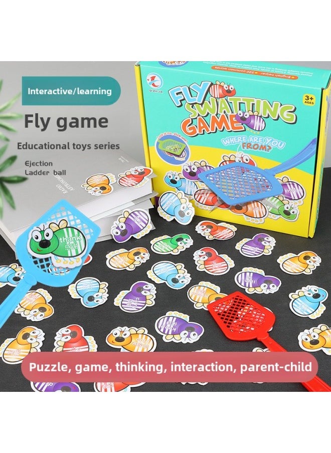 Generic - Children's Fun Fly Shooting English Multiplication Formula Desktop Game Family Parent-child Puzzle Interactive Learning-Specifications:Letter Mailing Box - Image 1