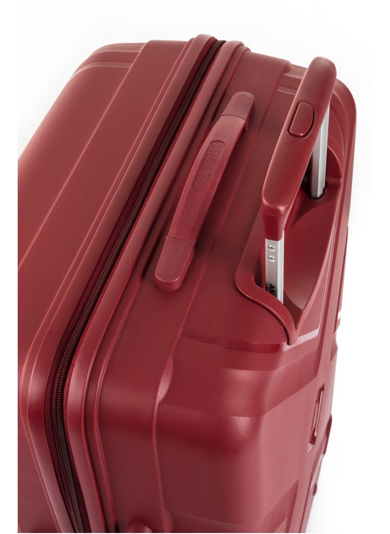 AMERICAN TOURISTER KROSS  HARD SPINNER LUGGAGE  55CM  RED  - Image 5