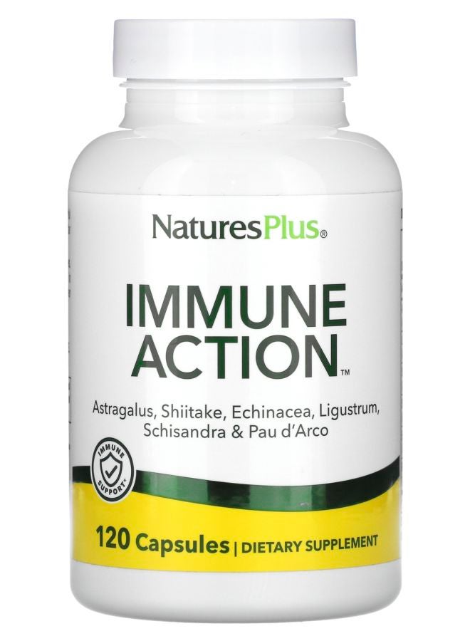 NaturesPlus Immune Action 120 Capsules - Image 1