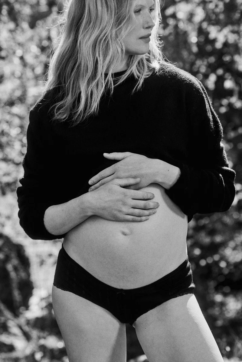 H&M MAMA 3-pack lace-trimmed cotton hipster briefs