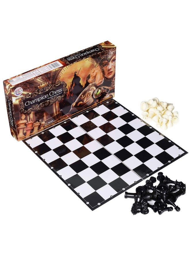راتاناز لعبة الاستراتيجية الكلاسيكية من راتنا Champion Chess Jumbo لتطوير بناء الاستراتيجية والتركيز (Jumbo) - Image 1