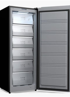 UNIONAIRE Unionaire 6-Drawer No Frost Digital Upright Freezer, Silver, Without Handle, 230 Liters - UFN LBLVA-DTV 230  - Image 3