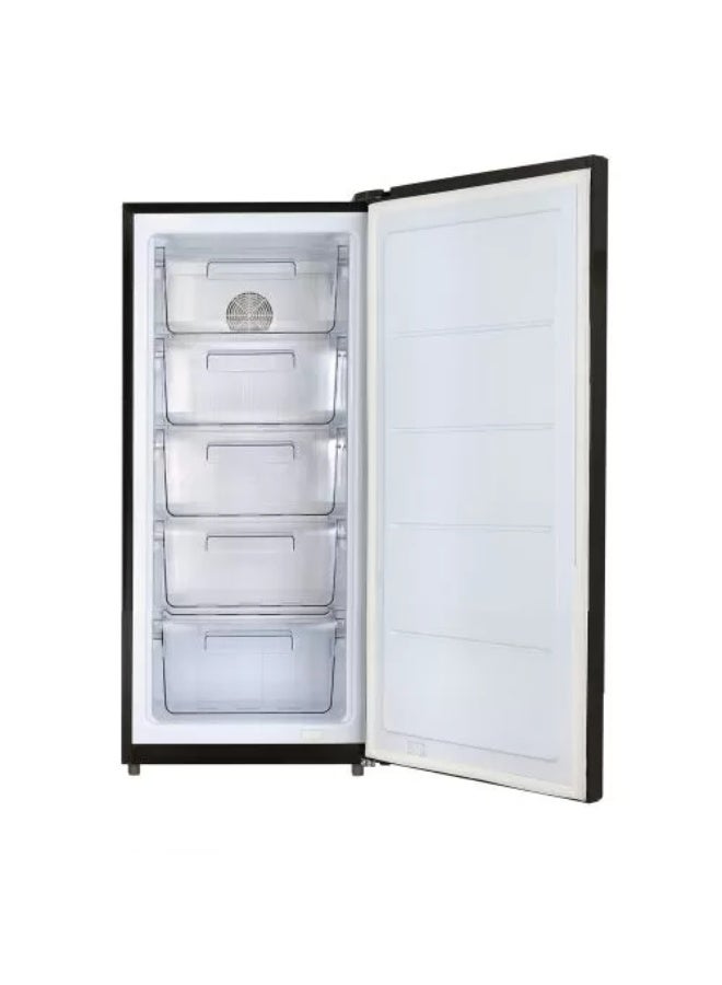 Unionaire Silver 205L No-Frost Vertical Deep Freezer with 5 Drawers, Digital Display – UFN LBLVA-DTV 205 - Image 3