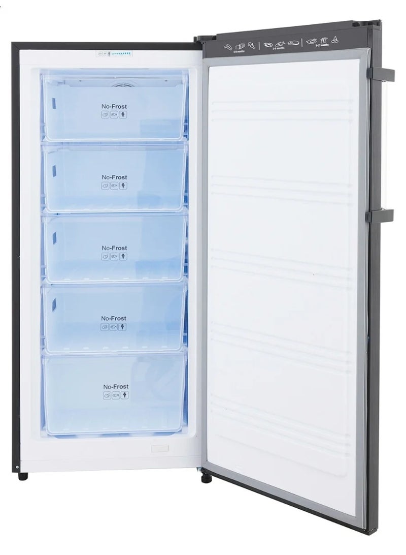 يونيون إير ديب فريزرنوفروست راسي5درج ديجيتال من يونيون اير  اسود هير205لتر– UFN LBLV- 205 - Image 2