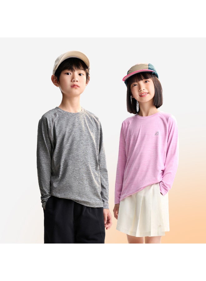 Annil Boys & Girls Round Neck Long Sleeve T-shirt 2025 New Autumn Fashion Versatile Sporty Casual Base Layer - Image 4
