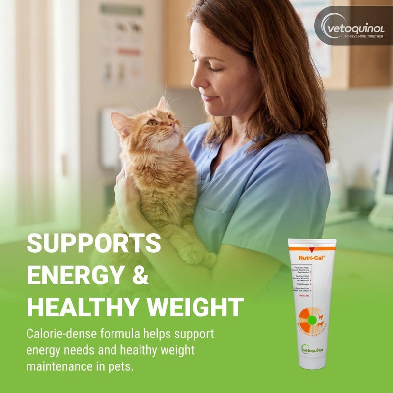 Vetoquinol Care Nutri-Cal Gel Supplements for Dogs & Cats - 4.25oz - Image 3