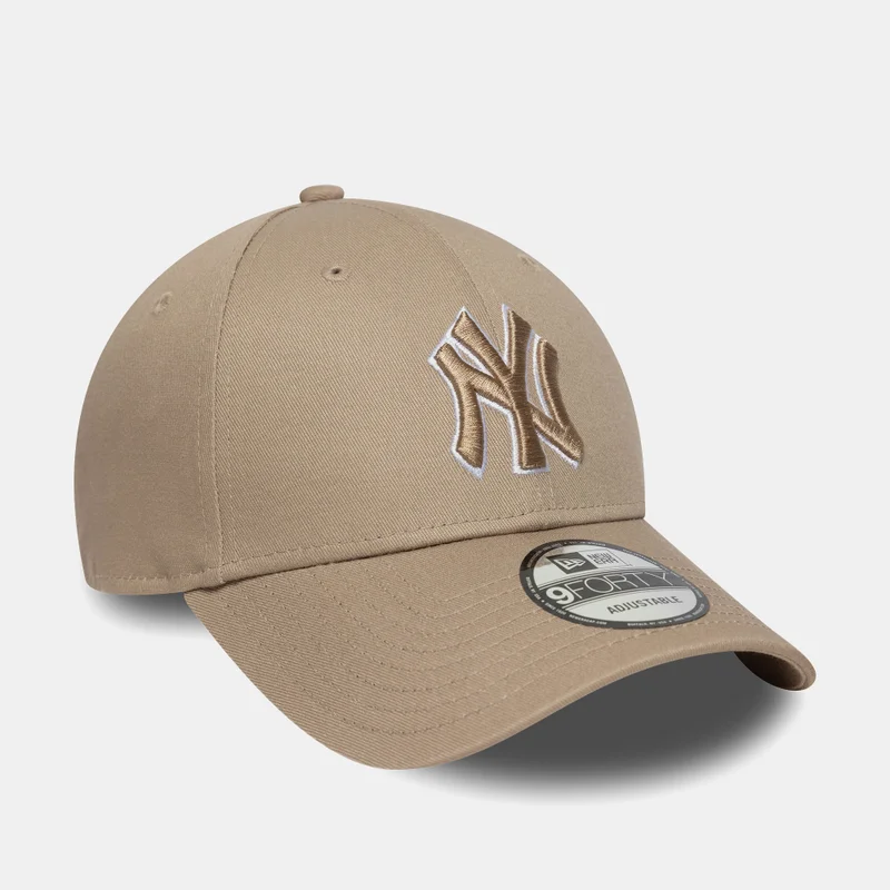 NEW ERA Brown Men's MLB New York Yankees Outline 9FORTY Cap for Men | Best Price UAE