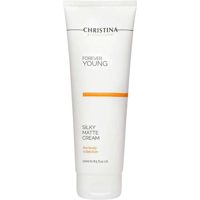 -CHRISTINA- Forever Young Silky Matte Cream - Low-oil Body Cream for Smoother & Firmer Skin, for Normal & Dry skin, (250 ml) - Image 1
