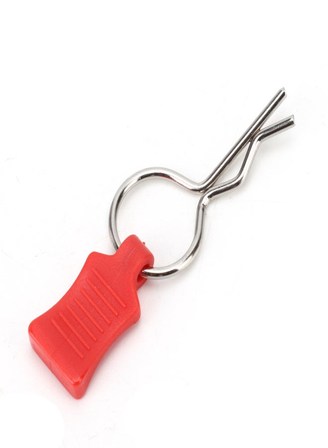 1/5 1/8 RC Car Body Shell Clip Pin Fixing Bracket Set Accessory Parts Fit for Traxxas(Red ) - Image 5