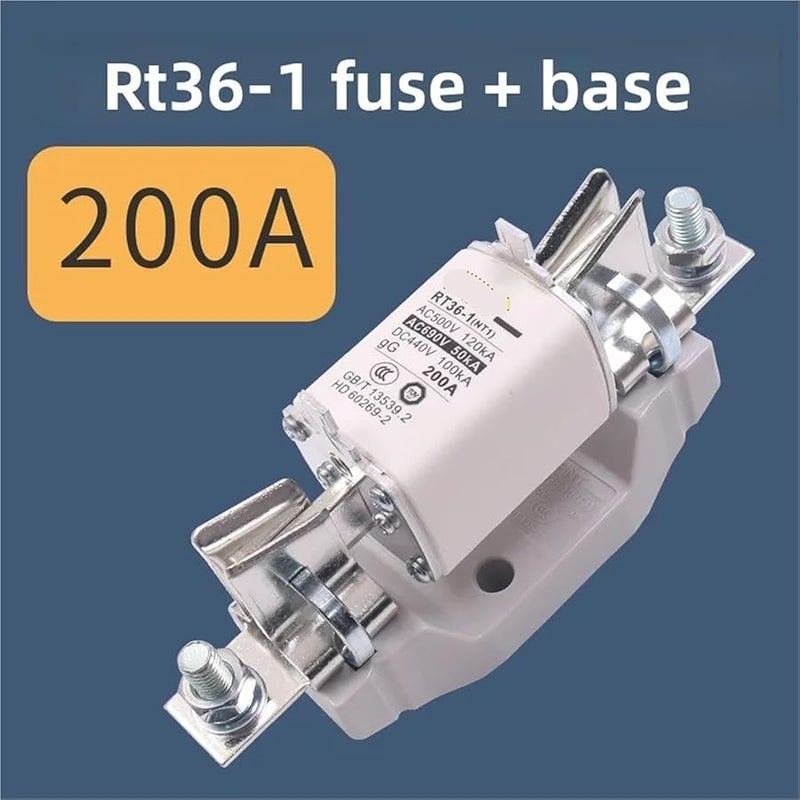 RT36 00 NT00 125A قاعدة مقاومة خزفية قلب فيوز RT36 2 RT36 1 RT36 3 من 20A إلى 300A - Image 5