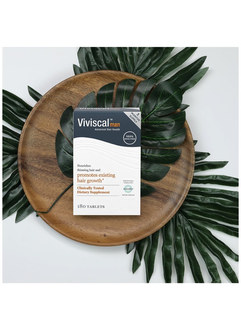 Viviscal - Man Supplements 60 Tabs (1 Month Supply) - Image 1