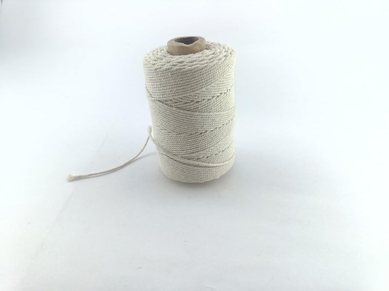 advancedestore (1mm) Cotton Thread (100Grams) Piping Threads for Blouses Dress necklines(Pack of 1) - Image 1