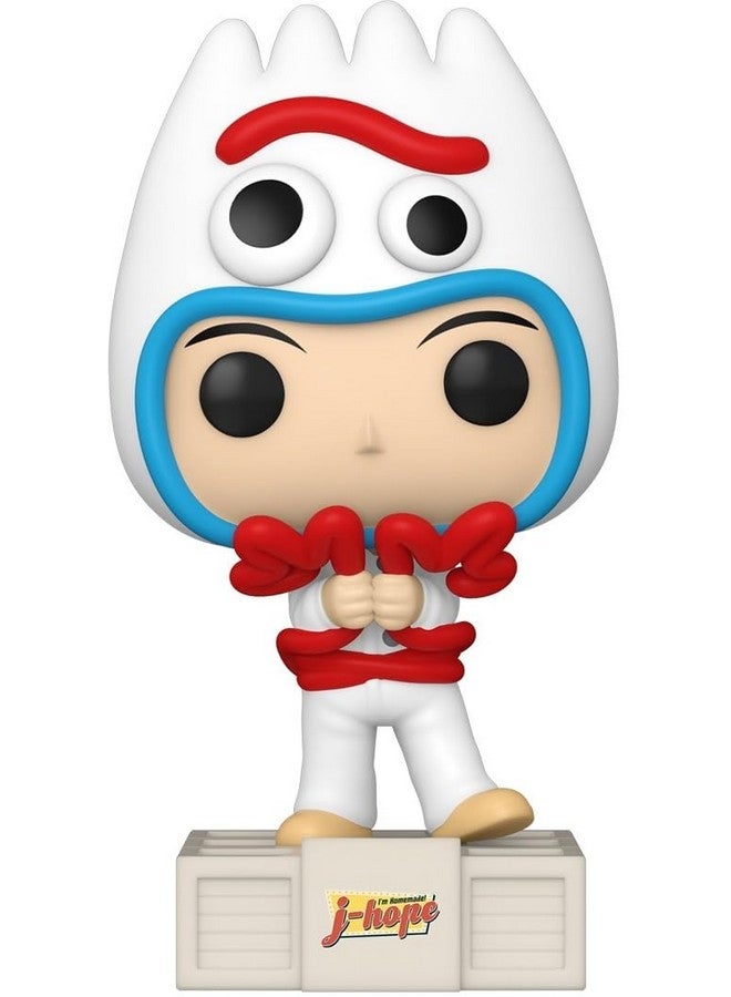 Funko فانكو بوب! روكس: قصة لعبة × بي تي إس تايني تان - جيهوب كفوركي - تمثال فينيل قابل للجمع - فكرة هدية - منتجات رسمية - ألعاب للأطفال والكبار - عشاق الموسيقى - Image 1