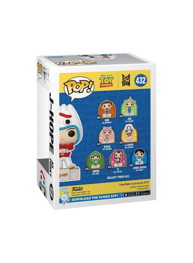 Funko فانكو بوب! روكس: قصة لعبة × بي تي إس تايني تان - جيهوب كفوركي - تمثال فينيل قابل للجمع - فكرة هدية - منتجات رسمية - ألعاب للأطفال والكبار - عشاق الموسيقى - Image 3