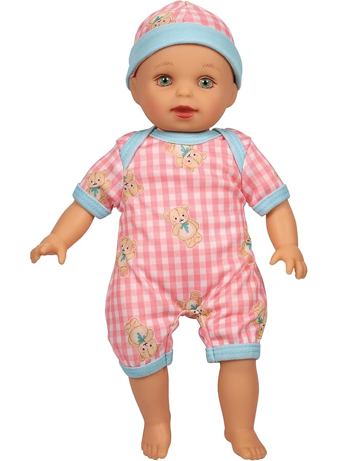 Lotus Caucasian 3 Soft Bodied Baby Doll 11.5 Inch Size - Image 1