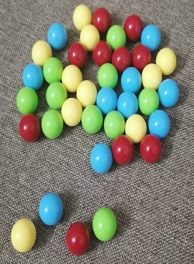 Hotusi 60Pcs Game Replacement Marbles Balls Compatible with Hungry Hungry Hippos - Image 5