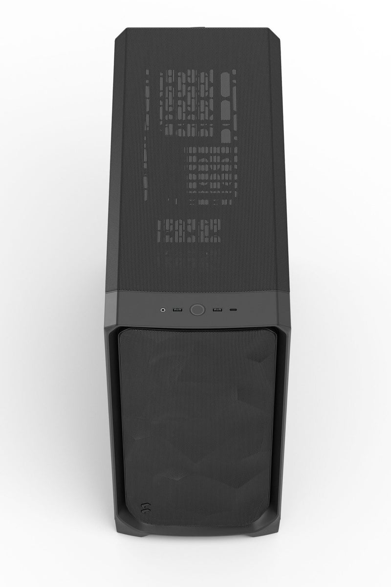 Fractal Design Meshify 3 XL Full Tower Case, Steel Panels, E-ATX/SSI-EEB Support, 3x 140mm Pre-Installed Fans, Up to 420mm Top & 360mm Front Radiator, 512mm GPU Clearance, 182mm CPU Cooler Height, USB-C 20Gbps, Tool-Free Design, 2x 3.5" + 5x 2.5" Drive Support, High Airflow, Dust Filters, No RGB/Glass, Solid Black | FD-C-MES3X-01 - Image 4