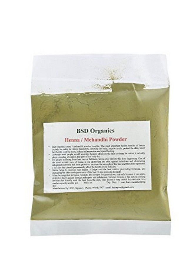 BSD Organics HENNA;MEHANDHI POWDER 200 G  - Image 2